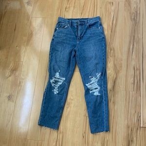 Ripped mom jeans from American eagle